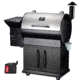 Z Grills 700E 8-in-1 Wood Pellet Grill, BBQ &amp; Smoker, Black/Silver, ZPG-700E