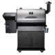 Z Grills 700E 8-in-1 Wood Pellet Grill, BBQ &amp; Smoker, Black/Silver, ZPG-700E