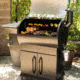 Z Grills 700E Master 8in1 Wood Pellet Grill - Smoker, Silver/Black, Large, ZPG-700D2E