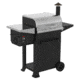 Z Grills L6002E 8-in-1 Wood Pellet Grill, BBQ &amp; Smoker, Silver/Bronze, 47x21x49, ZPG-L6002E