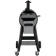 Z Grills Pioneer Wood Pellet Grill &amp; Smoker, Black, Medium, ZPG-450B