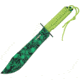 Z-Hunter Bowie Green Skull Camo Knife ZB031