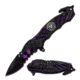Z-Hunter Folding Blade, 3.5in, Stainless Steel Blade, Black Aluminum Handle ZB-160PE