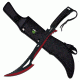 Z-Hunter Machete, 23.75in, Stainless Steel Blade, Black Cord Wrapped Stainless Steel Handle ZB-020BR