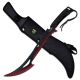 Z-Hunter Machete, 23.75in, Stainless Steel Blade, Black Cord Wrapped Stainless Steel Handle, ZB-020BR