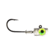 Z-man Diezel Eye Jighead, 1 oz, 8/0, 2 Pack, Chartreuse, DE801-03PK2