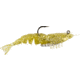 Z-Man Elaztech Ez Shrimpz Rigged 3.5in Gold Flake 2 Pack, EZSR-272PK2