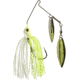 Z-man Slingbladez Power Finesse Double Willow Spinner Baits, 3/8oz, Chartreuse Pearl, SBFW38-02