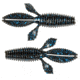 Z-man TRD Bugz Soft Bait, 6, 2.75in, Black-Blue, TBUGZ-02PK6