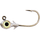 Z-man Trout Eye Finesse Jigheads, Glow, 3/16oz, 3 per Pack, TEFH316-03PK3