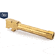 Zaffiri OPMOD MG9 Glock 19 Threaded Pistol Barrel, Gold, ZP.19BTG.OPMOD