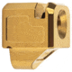 Zaffiri Precision Blowhole Glock 43 Compensator, 9mm Luger, Gold, ZP.COMP.43.G