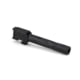Zaffiri Precision Flush and Crown Glock 17 Gen 3, Glock 17 Gen 4 9mm Luger Non-Threaded Pistol Barrel, 4.37in, 1-10 RH Twist, Nitride, Black, BA-G17G14-FC-BN