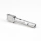 Zaffiri Precision Flush and Crown Glock 17 Gen 3, Glock 17 Gen 4 9mm Luger Non-Threaded Pistol Barrel, 4.37in, 1-10 RH Twist, Polished, Stainless, BA-G17G14-FC-SS