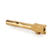 Zaffiri Precision Flush and Crown Glock 17 Gen 5 9mm Luger Non-Threaded Pistol Barrel, 4.42in, 1-10 RH Twist, PVD, Gold, BA-G17G5-FC-GLD