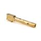 Zaffiri Precision Flush and Crown Glock 17 Gen 5 9mm Luger Non-Threaded Pistol Barrel, 4.42in, 1-10 RH Twist, PVD, Gold, BA-G17G5-FC-GLD