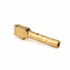 Zaffiri Precision Flush and Crown Glock 19 Gen 3, Glock 19 Gen 4 9mm Luger Non-Threaded Pistol Barrel, 3.90in, 1-10 RH Twist, PVD, Gold, BA-G19G14-FC-GLD