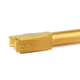Zaffiri Precision Glock 48 9mm Luger Threaded Pistol Barrel, 4.68in, 1-10 RH Twist, PVD, Gold, BA-G48-TH-GLD