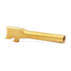 Zaffiri Precision Flush and Crown Glock 48 9mm Luger Non-Threaded Pistol Barrel, 4.08in, 1-10 RH Twist, PVD, Gold, BA-G48-FC-GLD
