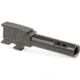Zaffiri Precision Flush and Crown Ported Pistol Barrel, Glock 43/43x ZPS.P, 9mm, 1/10 Twist, 416R Stainless Steel, Black Nitride, ZP.43BPBN