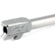 Zaffiri Precision Flush and Crown Ported Pistol Barrel, Glock 43/43x ZPS.P, 9mm, 1/10 Twist, 416R Stainless Steel, Stainless Steel, ZP.43BPSS