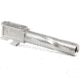 Zaffiri Precision Glock 19 Gen 1-4 Flush and Crown Pistol Barrel, 9mm Caliber, 1-10 Twist, 416R Stainless Steel, Stainless Steel, ZP.19BSS