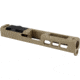 Zaffiri Precision Glock 23 Gen 3 ZPS.3 RMR Cut Slide, Flat Dark Earth, ZPS.3.23.FDE