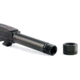 Zaffiri Precision Threaded Pistol Barrel, Glock 43/43X, 9mm Luger, 4 in, 1/2x28, Black Nitride, ZP.43BTBN