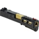 Zaffiri Precision Glock 43 ZPS.2 Complete Upper RMSc Cut, Gold, Black, ZPS.2.43.BLK.CU.2