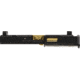 Zaffiri Precision IBS Glock 17 Gen 3 Complete Pistol Slide, PVD, Black/Gold, G17G3-IBS-RMR-BLK-CP-GLD