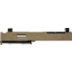 Zaffiri Precision IBS Glock 19 Gen 3 Complete Pistol Slide, Polished, Flat Dark Earth/Stainless, G19G3-IBS-RMR-FDE-CP-SS