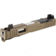 Zaffiri Precision IBS Glock 19 Gen 3 Complete Pistol Slide, Polished, Flat Dark Earth/Stainless, G19G3-IBS-RMR-FDE-CP-SS