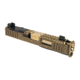 Zaffiri Precision IBS Glock 19 Gen 3 Complete Pistol Slide, PVD, Flat Dark Earth/Gold, G19G3-IBS-RMR-FDE-CP-GLD