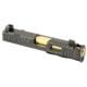 Zaffiri Precision IBS Glock 19 Gen 3 Complete Pistol Slide, PVD, Black/Gold, G19G3-IBS-RMR-BLK-CP-GLD