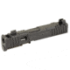 Zaffiri Precision IBS Glock 43X Complete Pistol Slide, Nitride, Black/Black, G43-IBS-RMSc-BLK-CP-BN