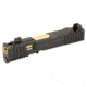 Zaffiri Precision IBS Glock 43X Complete Pistol Slide, PVD, Black/Gold, G43-IBS-RMSc-BLK-CP-GLD