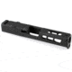 Zaffiri Precision RTS G19 Gen 4 ZPS.6 Slide RMR Cut Armor, Black, ZPS.6.19.G4.BLK