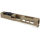 Zaffiri Precision RTS Glock 19 Gen 3 ZPS.3 Pistol Slide RMR Cut, Flat Dark Earth, ZPS.3.19.FDE