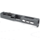 Zaffiri Precision RTS Glock 19 Gen 3 ZPS.3 Pistol Slide RMR Cut, Sniper Grey, Small, ZPS.3.19.SG