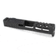 Zaffiri Precision RTS Glock 43/43X ZPS.2 Pistol Slide RMSc Cut, Black Nitride, Small, ZPS.2.43.BLK