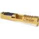 Zaffiri Precision RTS Glock 43 ZPS.2 RMSc Cut Slide, TiN, ZPS.2.43.G