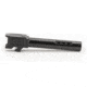 Zaffiri Precision Side Ported Glock 17 Gen 5 9mm Luger Non-Threaded Pistol Barrel, 4.42in, 1-10 RH Twist, Nitride, Black, BA-G17G5-SP-BN