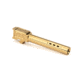 Zaffiri Precision Side Ported Glock 17 Gen 5 9mm Luger Non-Threaded Pistol Barrel, 4.42in, 1-10 RH Twist, PVD, Gold, BA-G17G5-SP-GLD