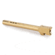 Zaffiri Precision Side Ported Glock 17L Gen 3 9mm Luger Non-Threaded Pistol Barrel, 5.94in, 1-10 RH Twist, PVD, Gold, BA-G17LG3-SP-GLD