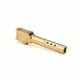 Zaffiri Precision Side Ported Glock 19 Gen 3, Glock 19 Gen 4 9mm Luger Non-Threaded Pistol Barrel, 3.90in, 1-10 RH Twist, PVD, Gold, BA-G19G14-SP-GLD