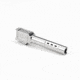Zaffiri Precision Side Ported Glock 19 Gen 3, Glock 19 Gen 4 9mm Luger Non-Threaded Pistol Barrel, 3.90in, 1-10 RH Twist, Polished, Stainless, BA-G19G14-SP-SS