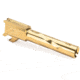 Zaffiri Precision Springfield Hellcat Pro Flush &amp; Crown Pistol Barrel, Twist 1-10, 416R Stainless Steel, Gold, ZP.HCPROBG