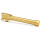 Zaffiri Precision Threaded Pistol Barrel, Glock 48, 9mm Caliber, 1-10 Twist, 1-2 x 28 Threads, Tin Gold, ZP.48BTG