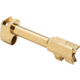 Zaffiri Precision Threadless Glock 43/43X 9mm Luger Compensator And Non-Threaded Pistol Barrel, 3.9 inch, 1-10 Twist, Titanium Nitride, Gold, ZP.43BTCG