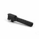Zaffiri Precision Top Ported Glock 19 Gen 3, Glock 19 Gen 4 9mm Luger Non-Threaded Pistol Barrel, 3.90in, 1-10 RH Twist, Nitride, Black, BA-G19G14-TP-BN